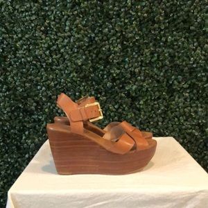 Michael Kors “Peggy” Platform Wedges (Sz 6.5)